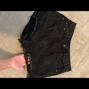 Jean shorts never worn before!
